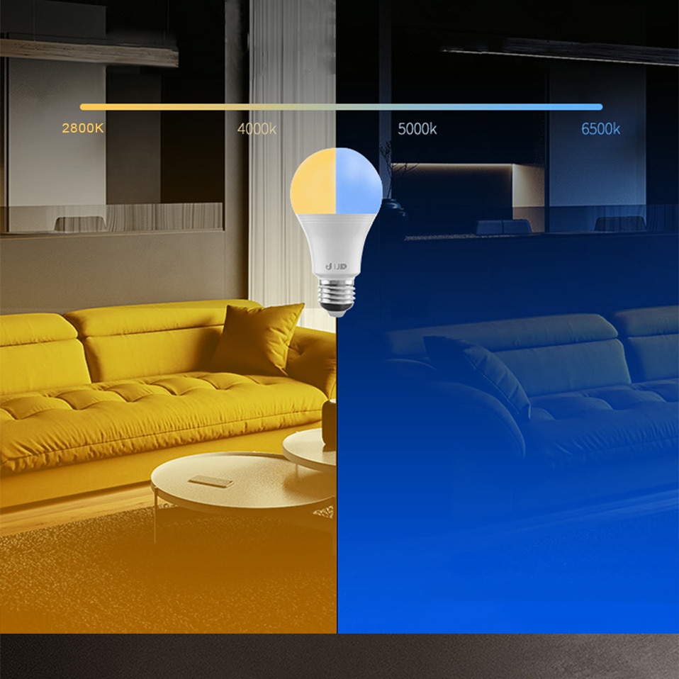 LED Bulb with Smart Life APP, Voice Control for Google Home, Alexa