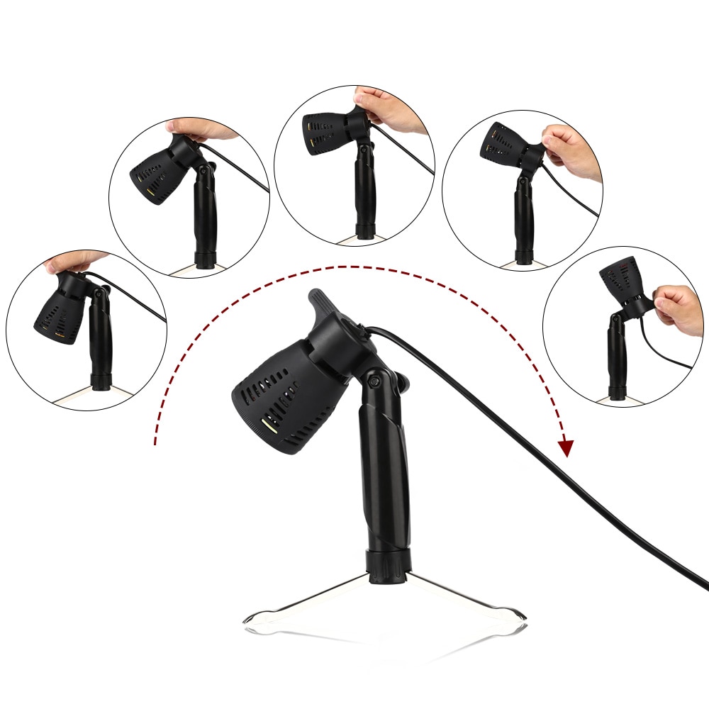 Mini Photography LED Light Lamp Set 2 Pcs Mini Photography LED Light Lamp Set 2 Pcs