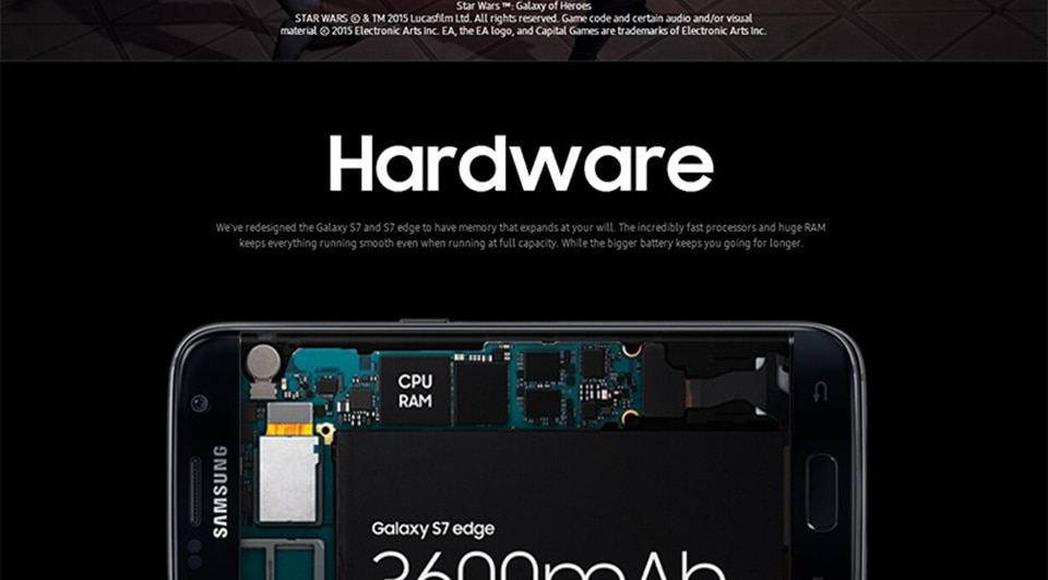 Samsung Galaxy S7 G930F with 4 GB RAM and 32 GB ROM