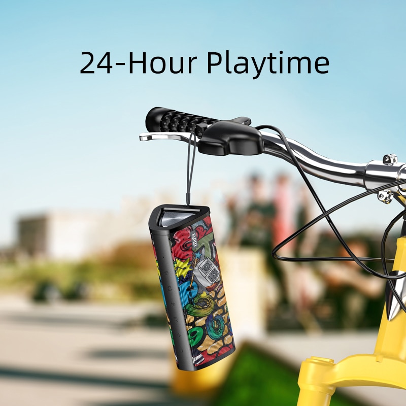 Mifa A10 – Enceinte Bluetooth 5.0, haut parleur portable, 360 degrés, son stéréo, 20 W, IPX7, étanche, sans fil, haut-parleur, 24 heures d’autonomie